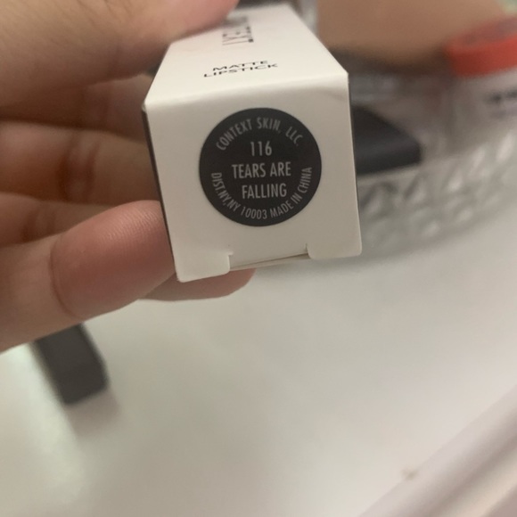 NIB Context lipstick matte lipstick shade tears are falling - Picture 6 of 7